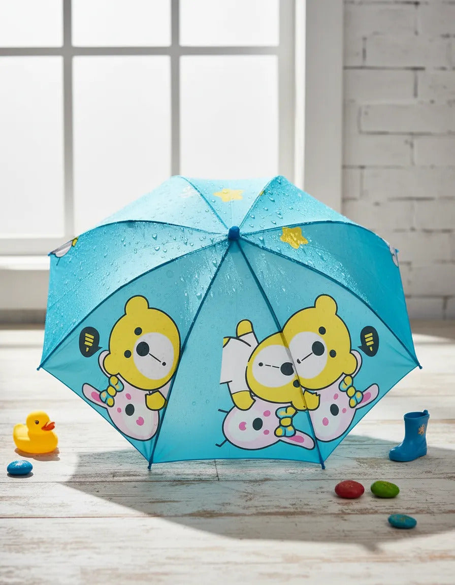 Paraguas Infantil 55 Cm 8 Varillas 7 Personajes Diferentes