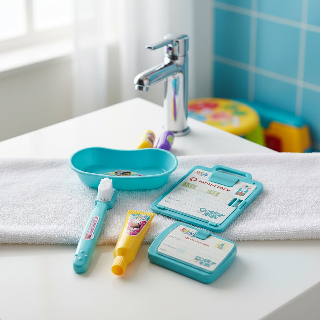 Juego De Dentista Para Niños Candy Toys 14 Piezas