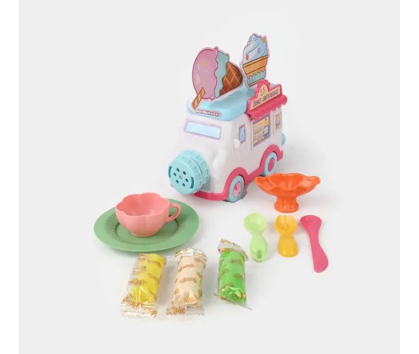 Set De Plastilina Camión De Helados Con 27 Piezas Candy Toys