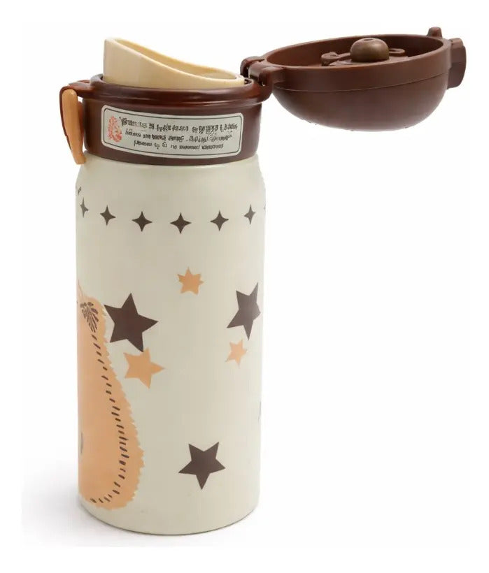 Termo De Acero Inoxidable 350 Ml Con Diseños De Animalitos