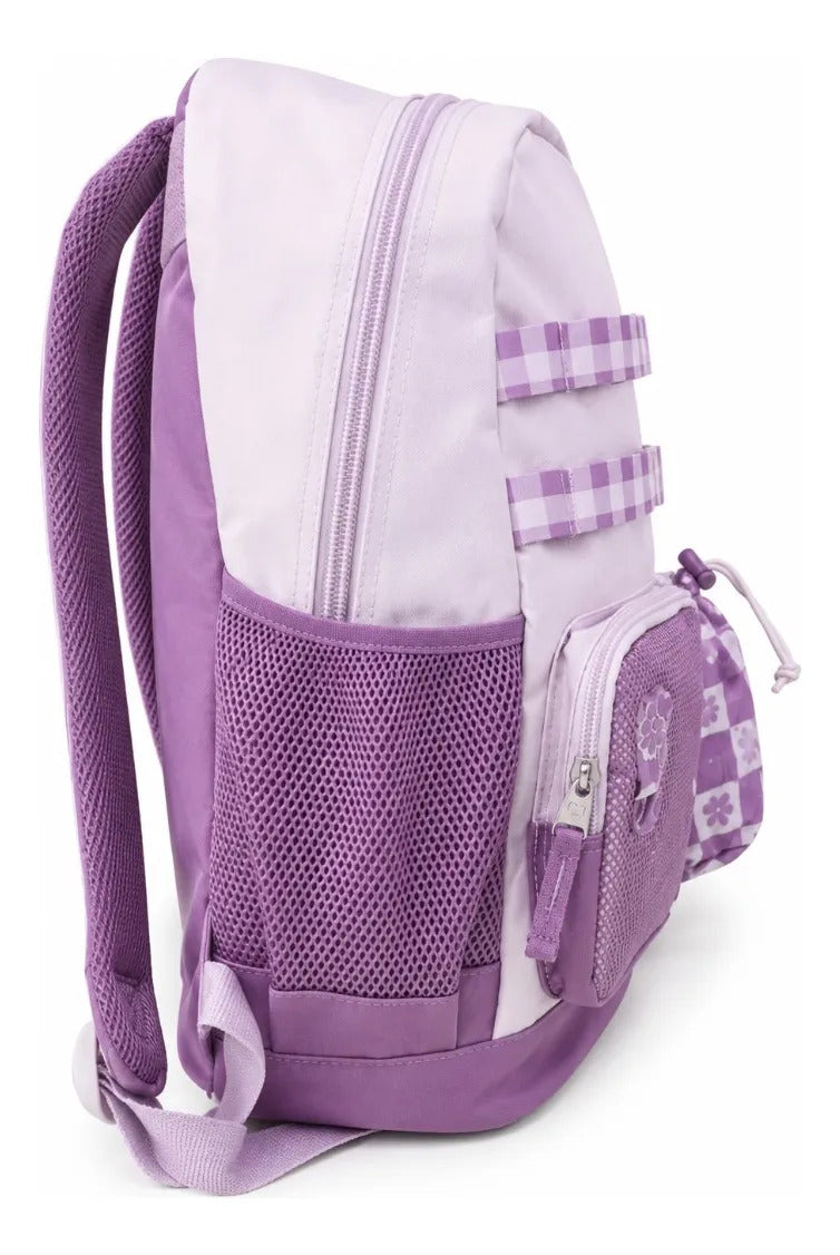 Mochila Juvenil Chenson Happy Girl Dos Tonos Lavanda Y Lila