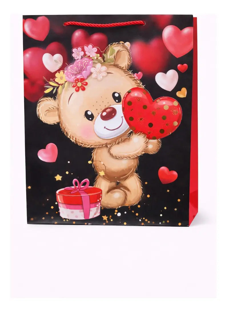 Bolsa De Regalo Una Docena Corazones Love Surimax