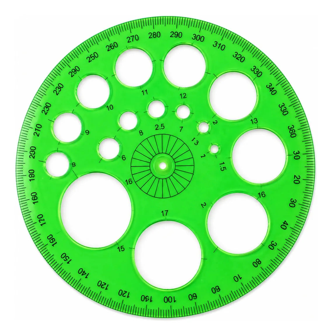 Juego De Geometría Profesional Flexy 5 Piezas Flexible