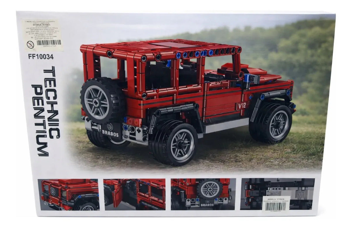Camioneta Suv De Lujo De Bloques 524 Piezas Para Armar Rc