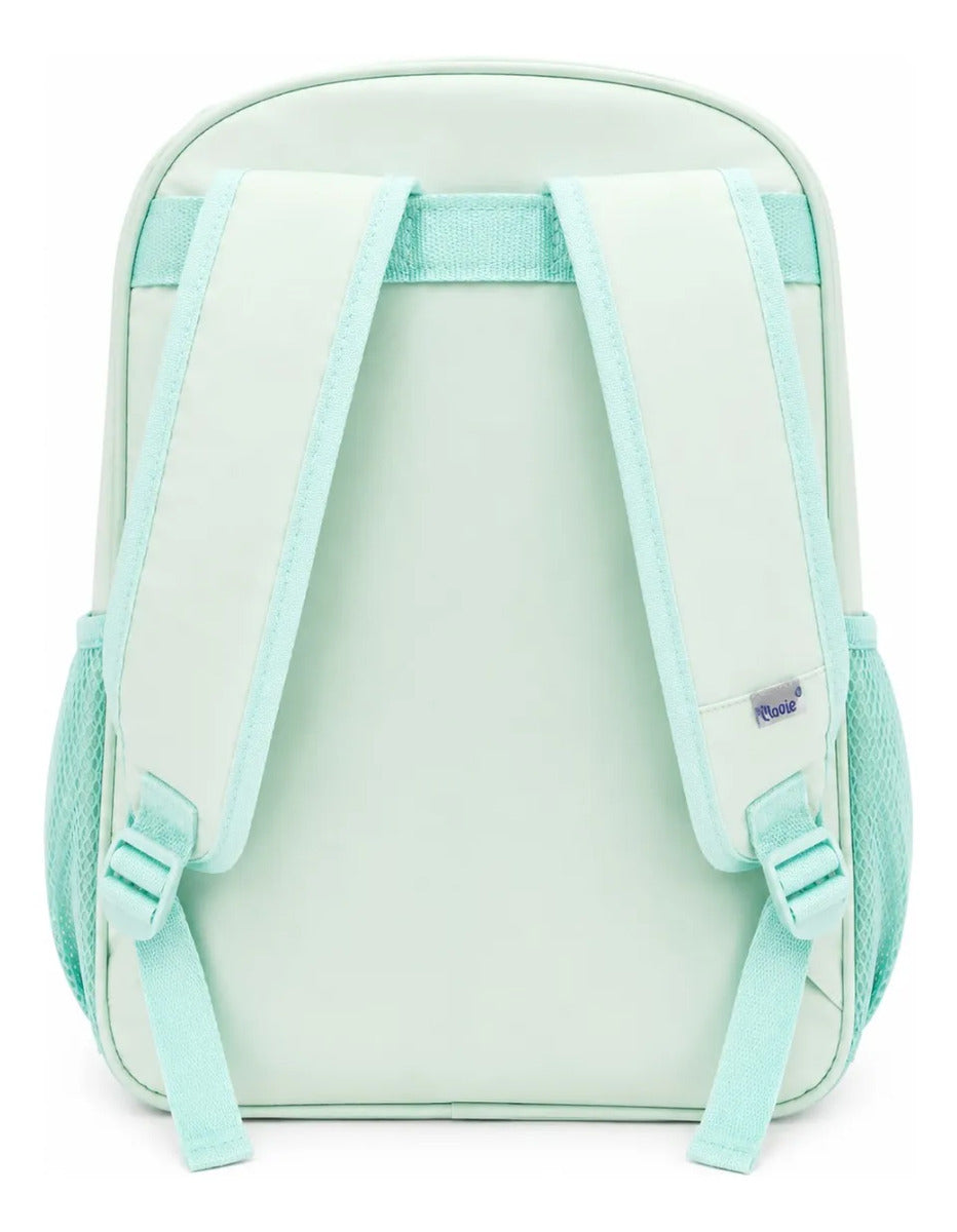 Mochila Infantil Kinder Ruz Minnie Mouse Color Verde Menta