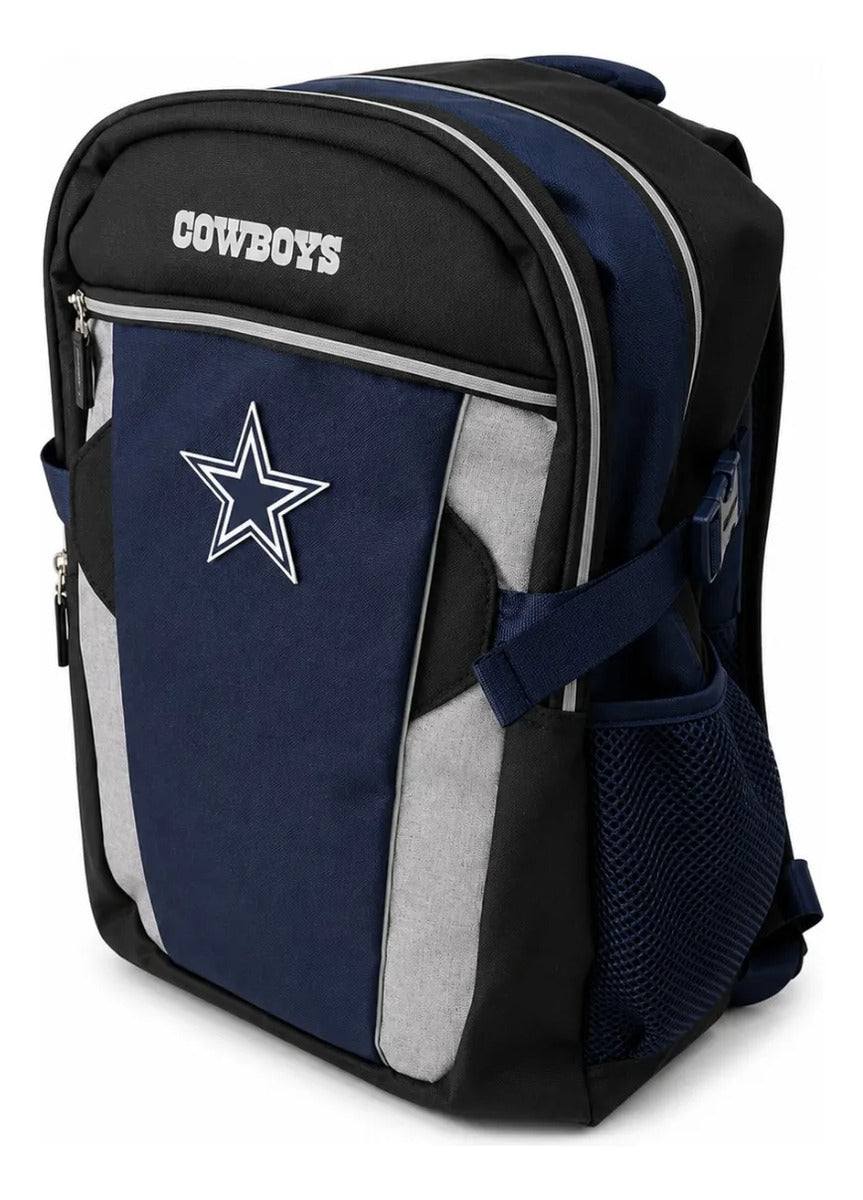 Mochila Juvenil Nfl Dallas Cowboys Team Apparel Azul Marino