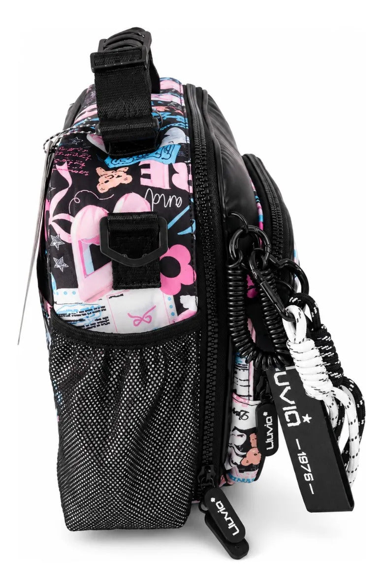 Set Mochila Tres Piezas Lluvia Girl Con Bolsillo Antirrobo
