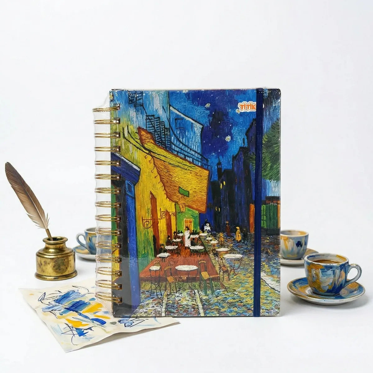 Cuaderno Titiko Van Gogh 200 Hojas Cuadro Chico Francés