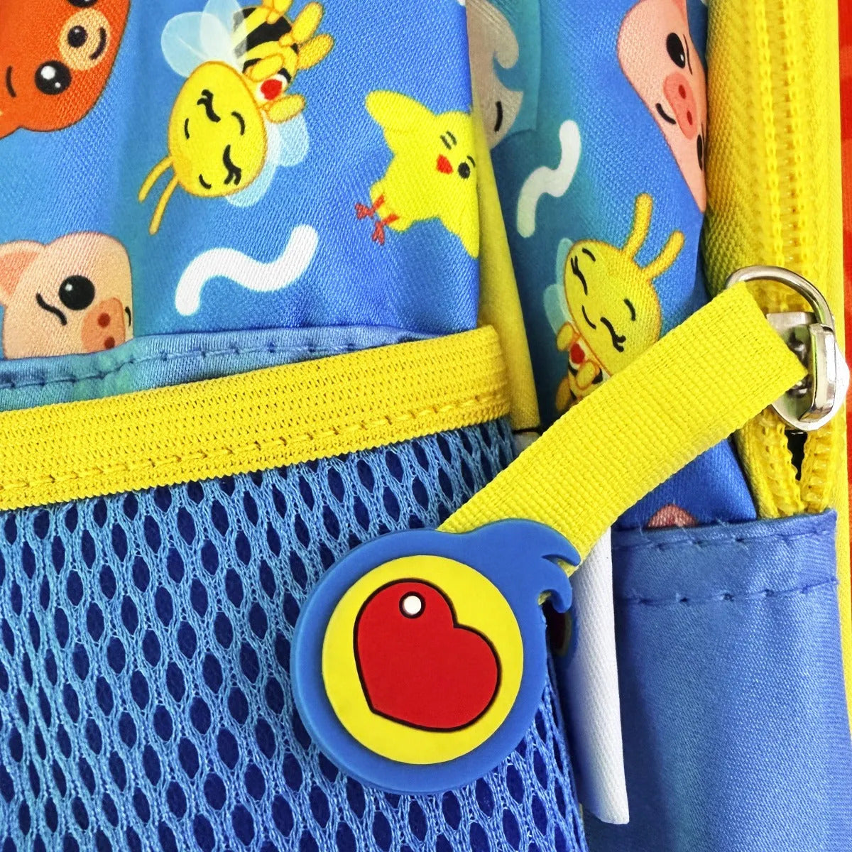 Mochila Kinder American Bags Amarillo Payasito Plim Plim