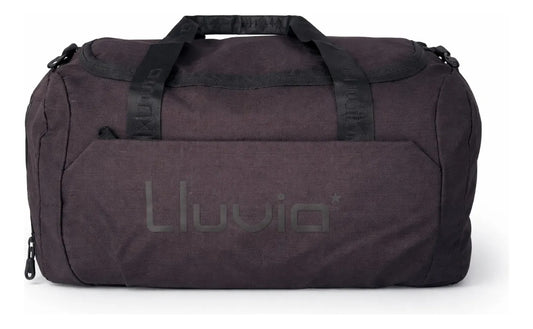 Maleta De Viaje Lluvia Negra Premium Con Correa Desmontable