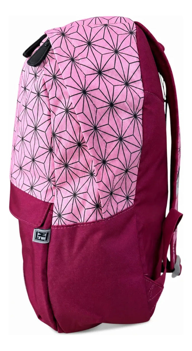 Mochila Juvenil Fotorama Demon Slayer Nezuko Color Rosa
