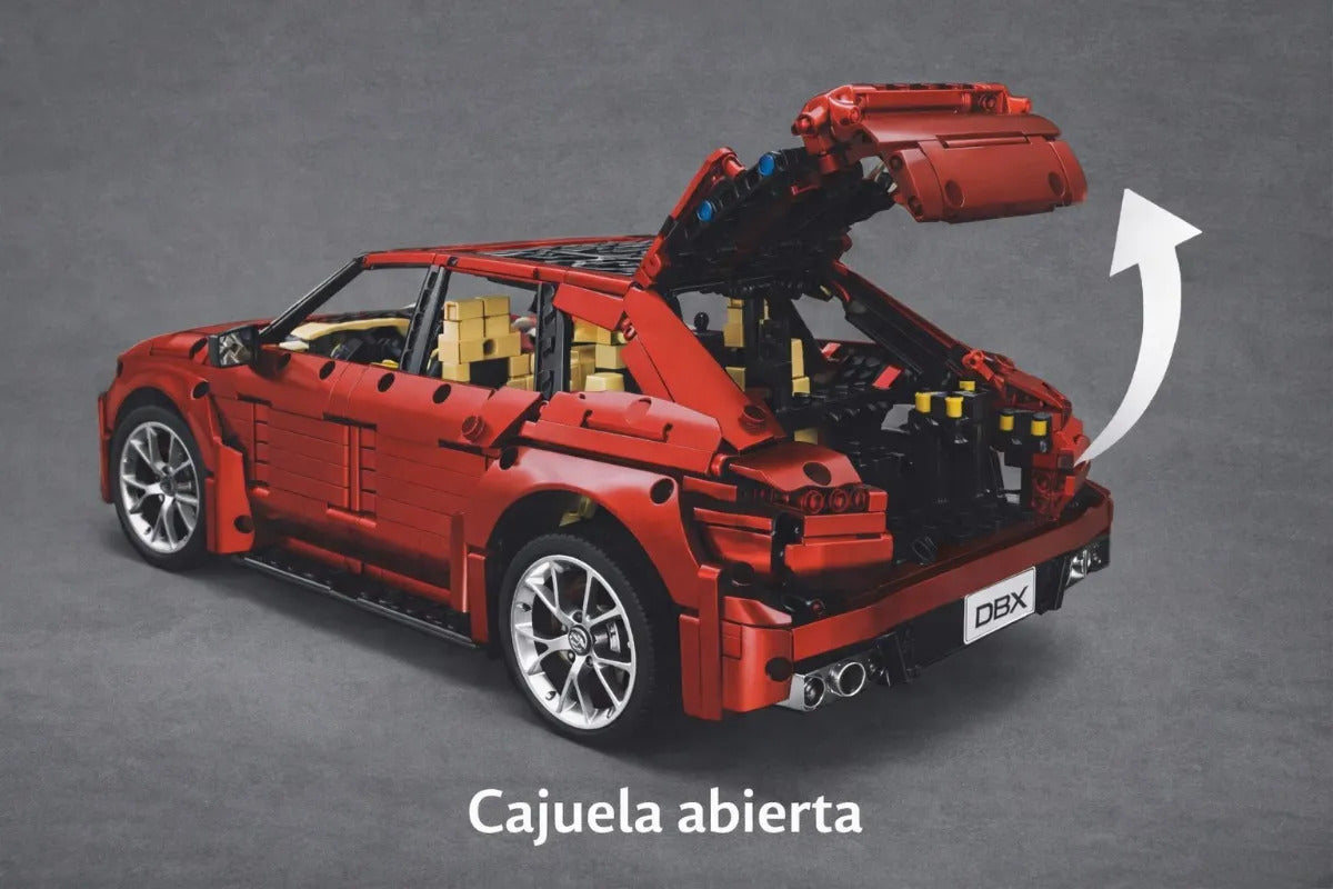 Carro Super Dbx De Bloques Rc Escala 1:8 2145 Pzs