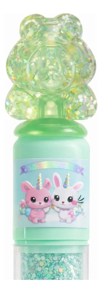Marcatextos Kawaii Pastel 6 Piezas Tapa Figurita De Conejito
