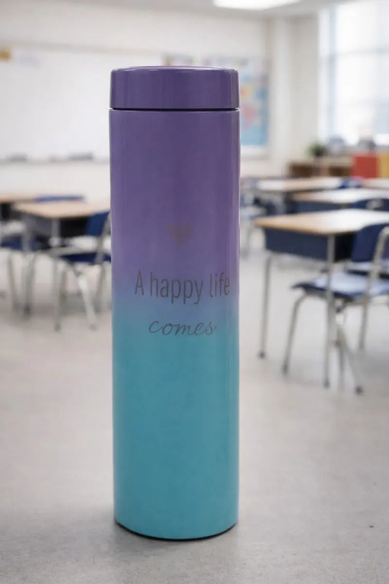 Termo Digital Happy Life 500 Ml Con Indicador De Temperatura