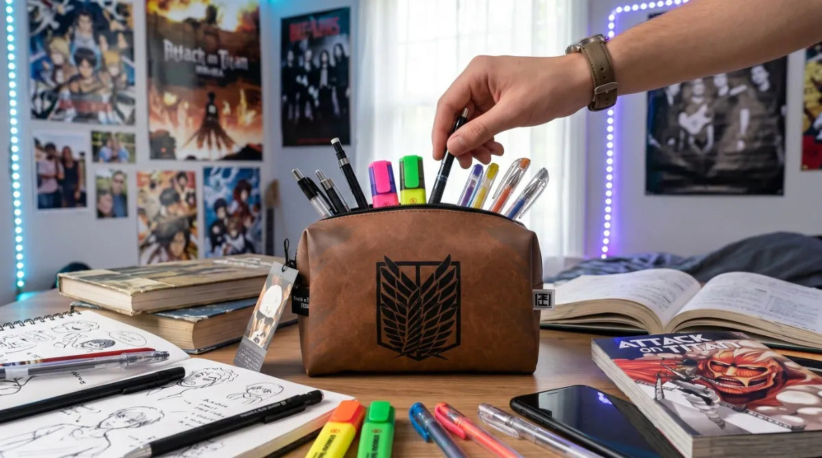 Lapicera Escolar Anime Fotorama Shingeki No Kyojin