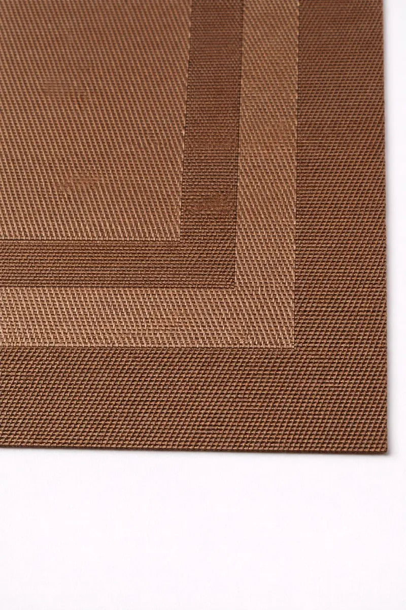 Manteles Individuales Decorativos 6 Piezas Efecto Satinado