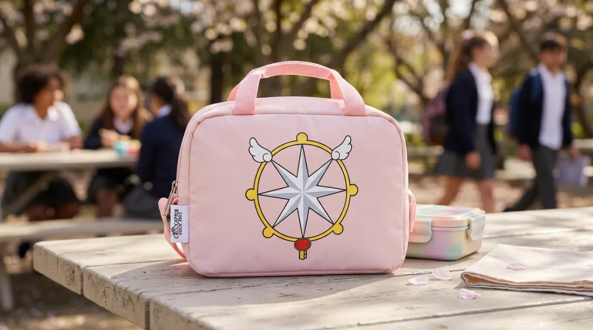 Lonchera Térmica American Bags Sakura Card Captor Salmon