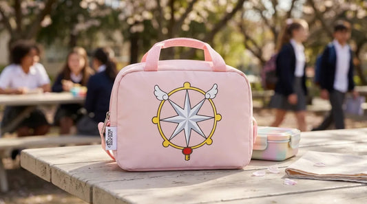 Lonchera Térmica American Bags Sakura Card Captor Salmon