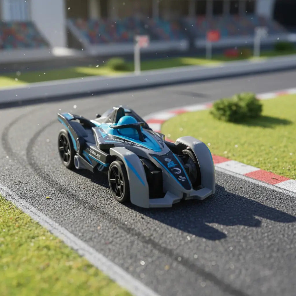 Mini Carro Control Remoto En Casco Candy Toys