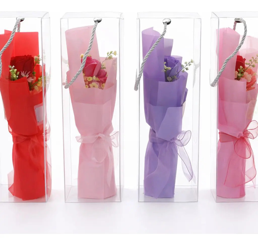 Detalle Romantico Con Flores Infinitas Para Regalo Surimax