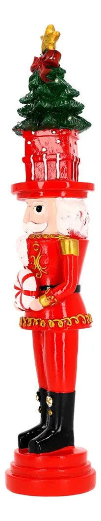 Soldado Cascanueces Lluvia Sombrero Árbol 52 cm