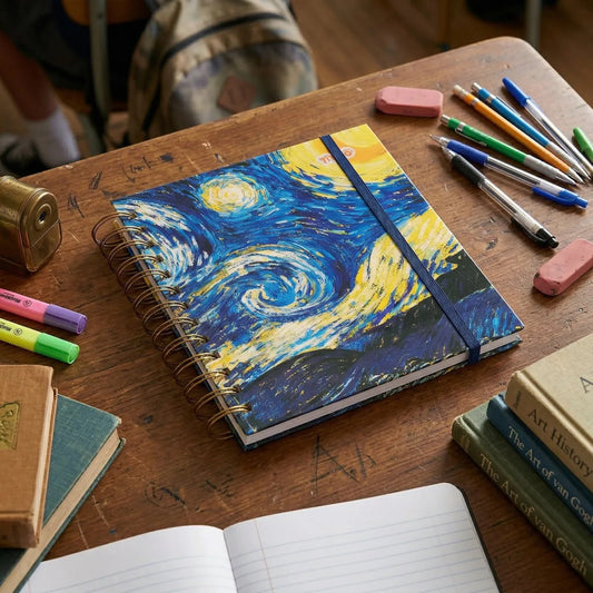 Cuaderno Titiko Van Gogh 200 Hojas Cuadro Chico Francés