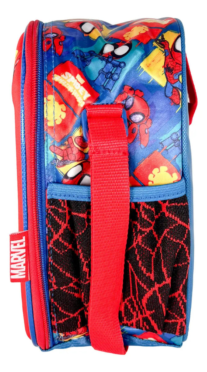 Kit De Mochilas Ruz Kínder Spidey Naranja