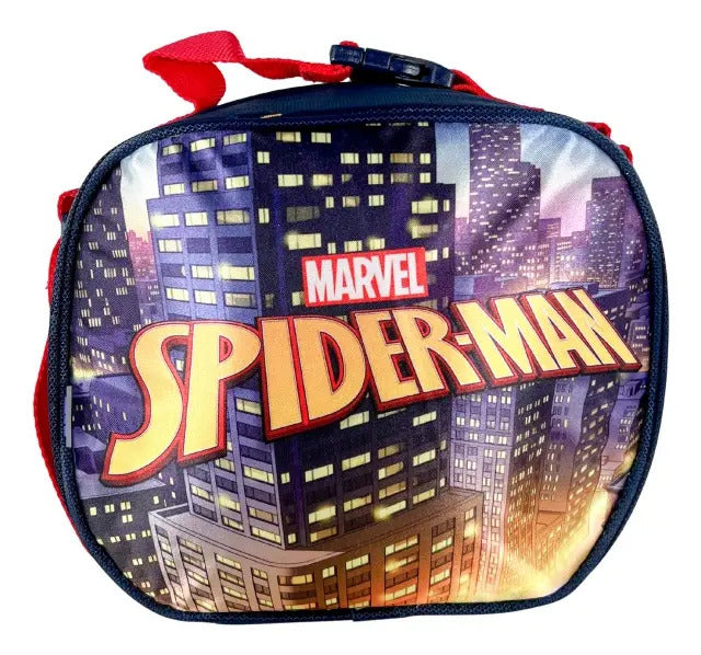 Mochila Primaria 3 Piezas Marca Ruz Spidey Luz
