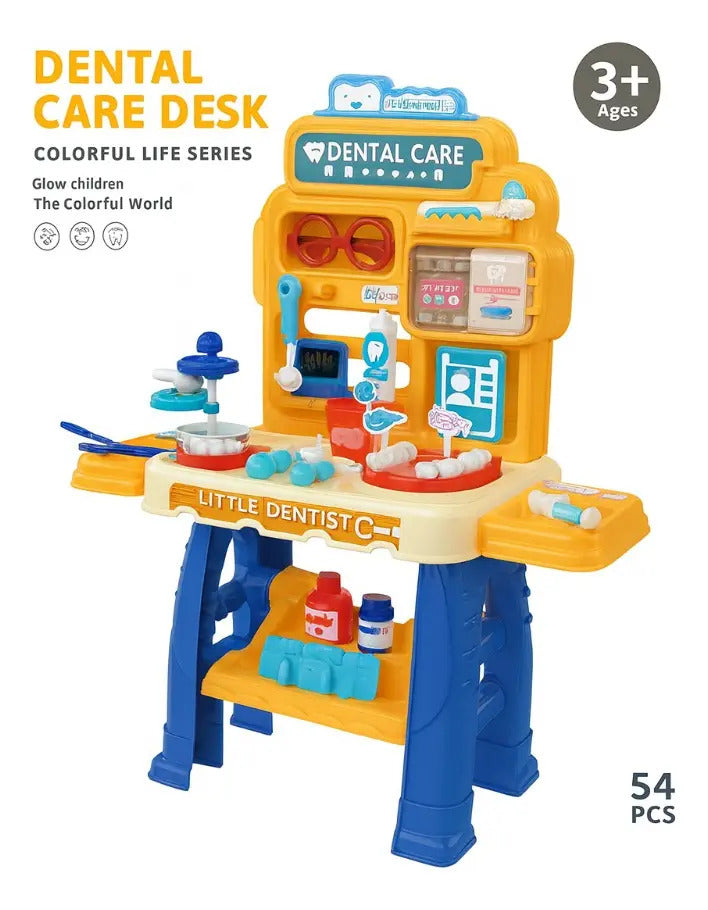 Consultorio Dental Infantil Candy Toys Educativo 54 Piezas