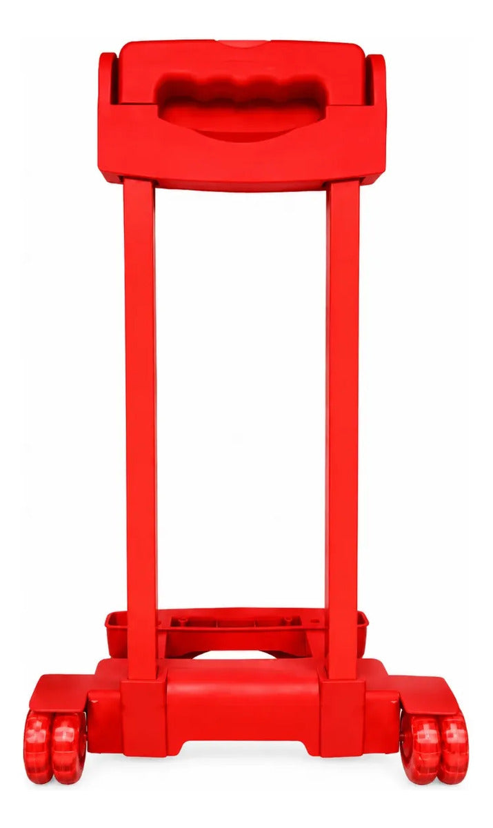 Carrito Para Mochila Color Rojo Primaria 17 Pulgadas