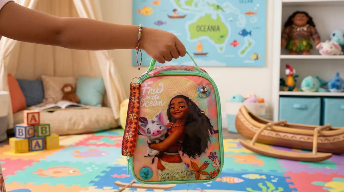 Lonchera Térmica Ruz Moana Tipo Mochila Con Broche Ajustable