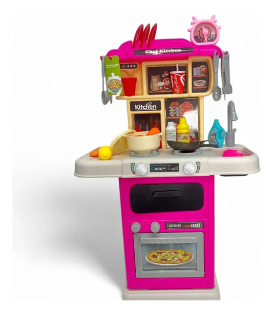 Cocina Infantil Marca Candy Toys 63 Piezas