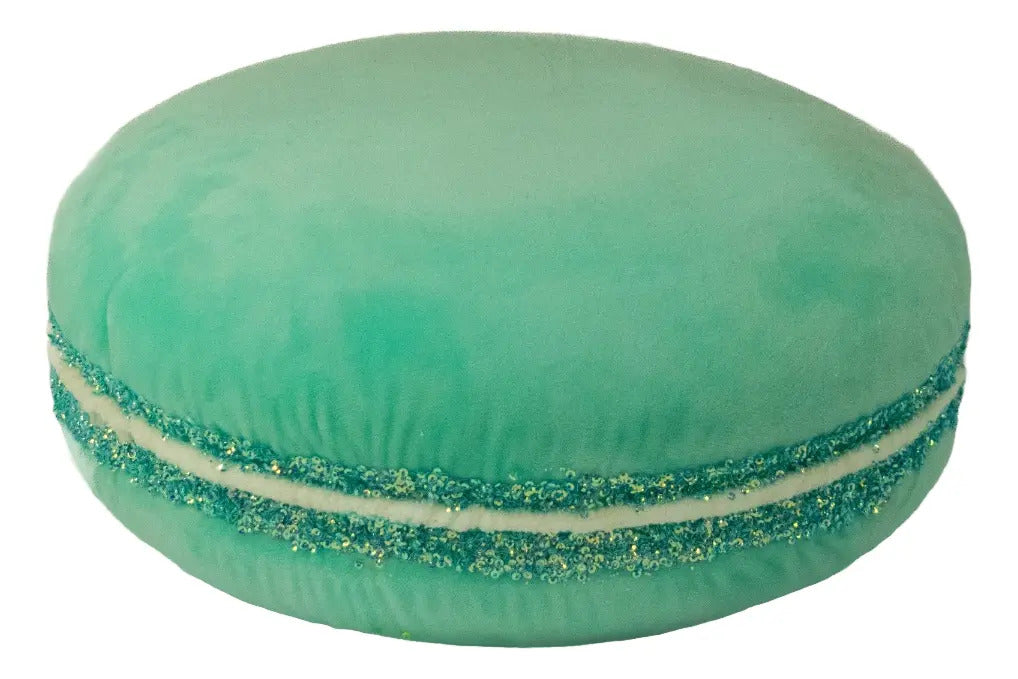 Figura De Macarrón Jumbo Colores De Terciopelo Rosa 36x12x36