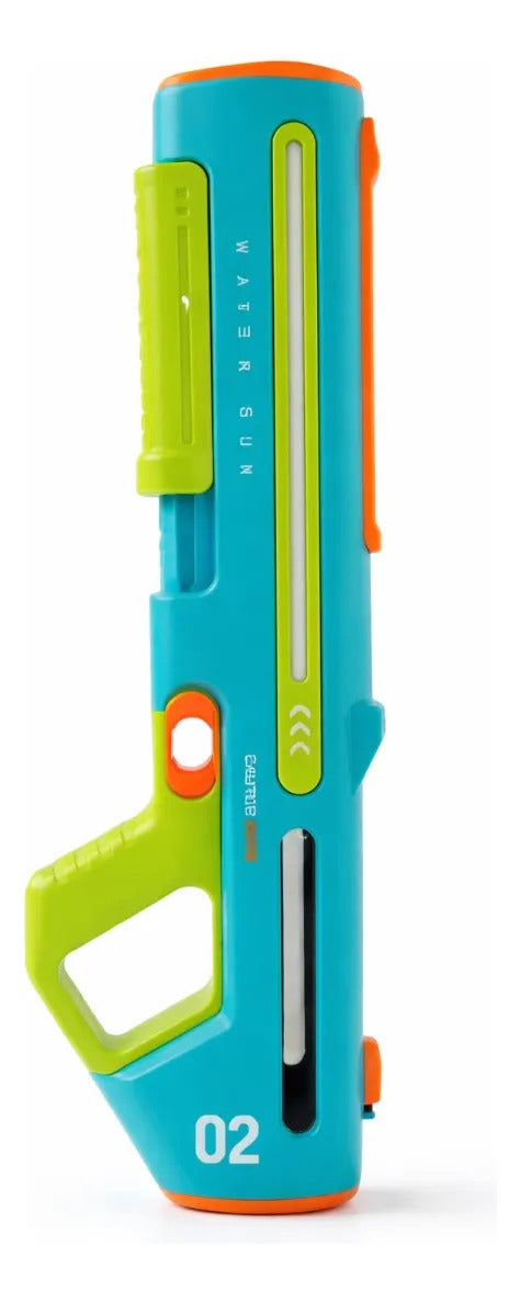 Pistola De Agua Eléctrica Recargable Con Luces Largo Alcance