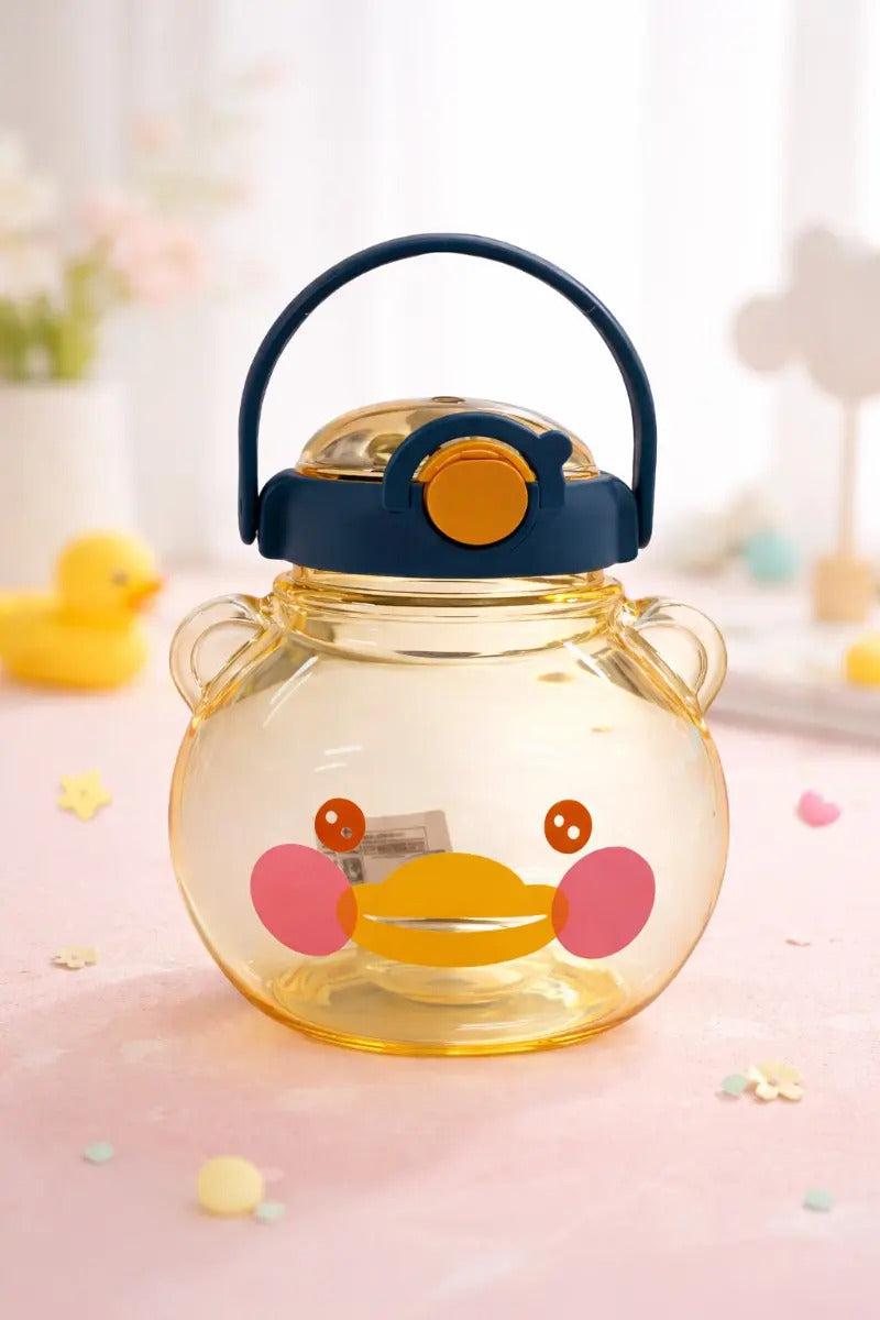 Vaso Para Agua Niños 1430 Ml Antiderrame Pato Y Oso