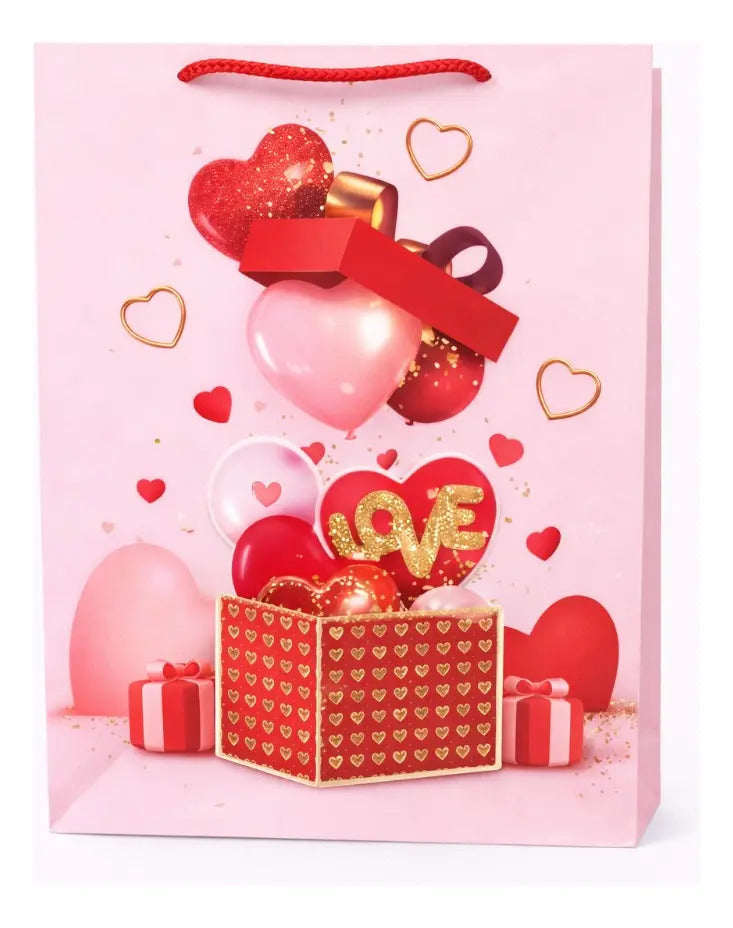 Bolsas De Regalo Una Docena Diseño Romántico Surimax