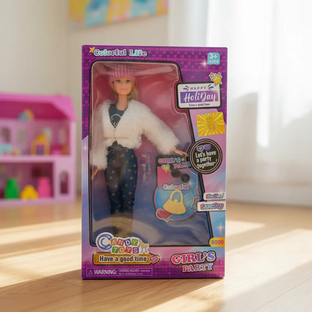 Muñeca Candy Toys Colorful Life Estilo Fashion Y Accesorios