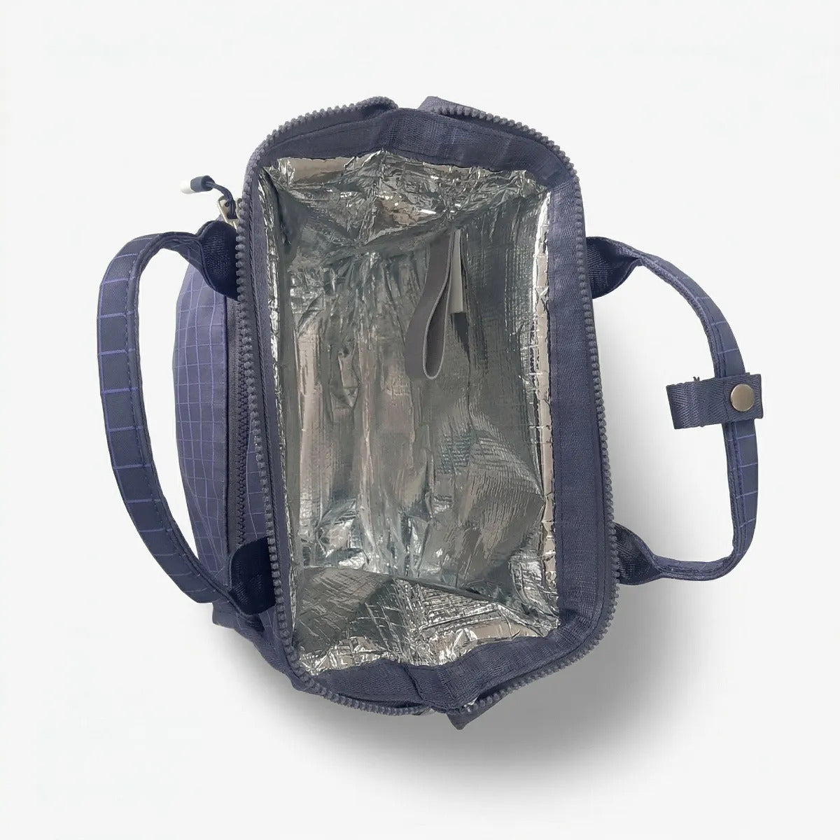 Set 3 Piezas Lluvia Azul Cuadros Mochila Lonchera Lapicera