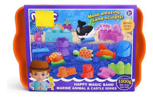 Arena Mágica Candy Toys Animales Marinos Y Castillos