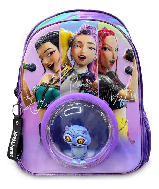 Set Escolar Fotorama Lila KPop Demon Hunters 3D