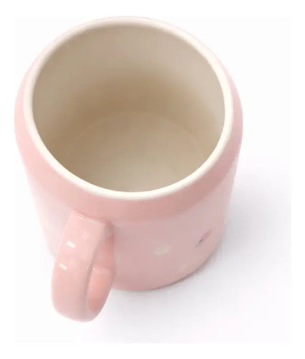 Taza Frutal Con Tapa Y Popote De Cristal 400 Ml