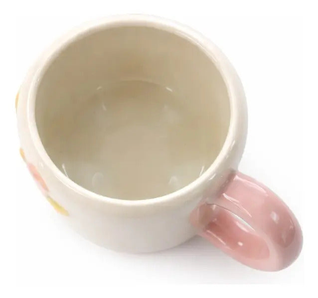 Taza Love De Cerámica Con Diseño Romántico 400 Ml