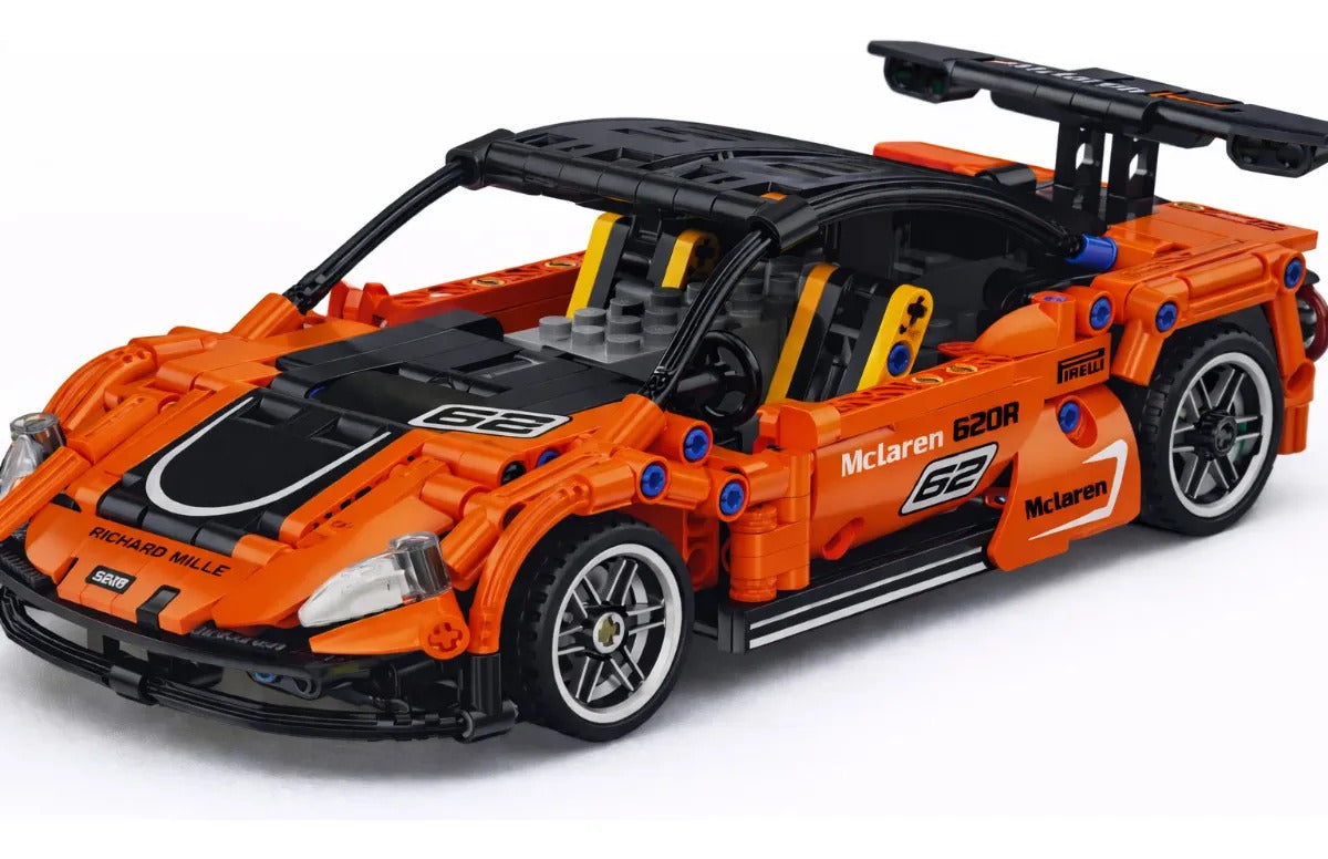 Carro Deportivo De Bloques De Construcción Rc 491 Piezas