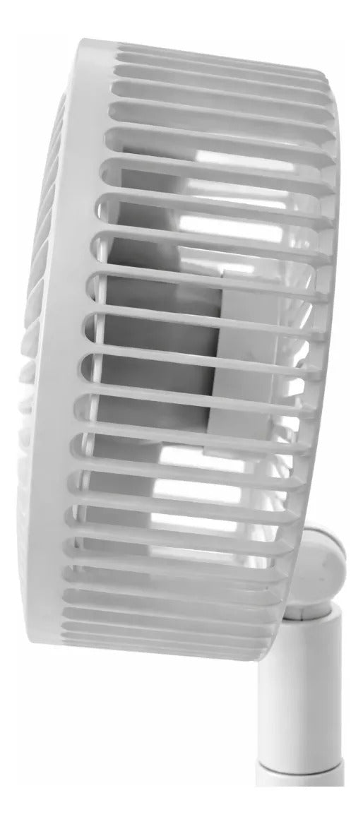 Ventilador Eléctrico Pequeño Blanco Con Temporizador