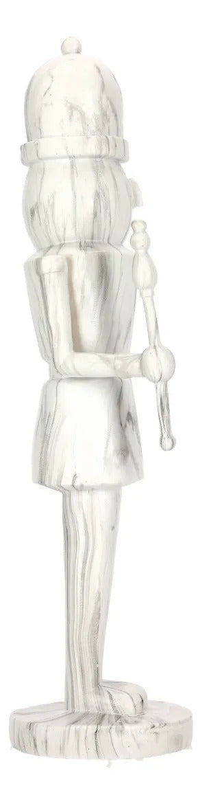 Cascanueces Lluvia Gris Chicle Marmoleado 28 cm