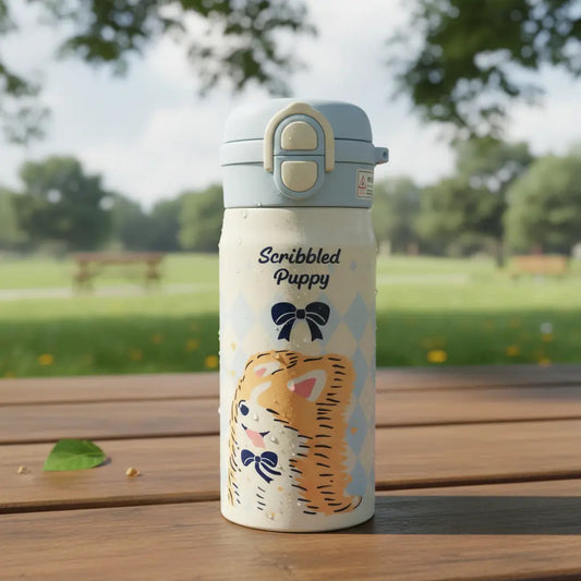 Termo De Acero Inoxidable 350 Ml Con Diseños De Animalitos