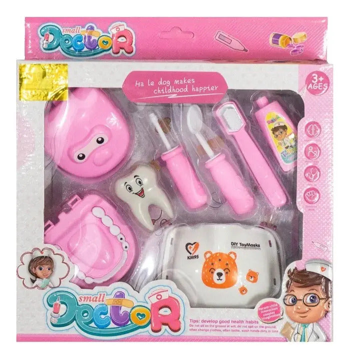 Juego De Dentista Para Niños Candy Toys 7 Piezas