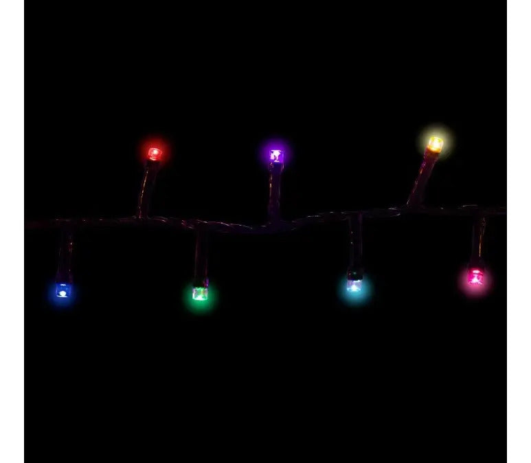 Serie Navideña 1000 Luces Led Multicolor Magica Lluvia