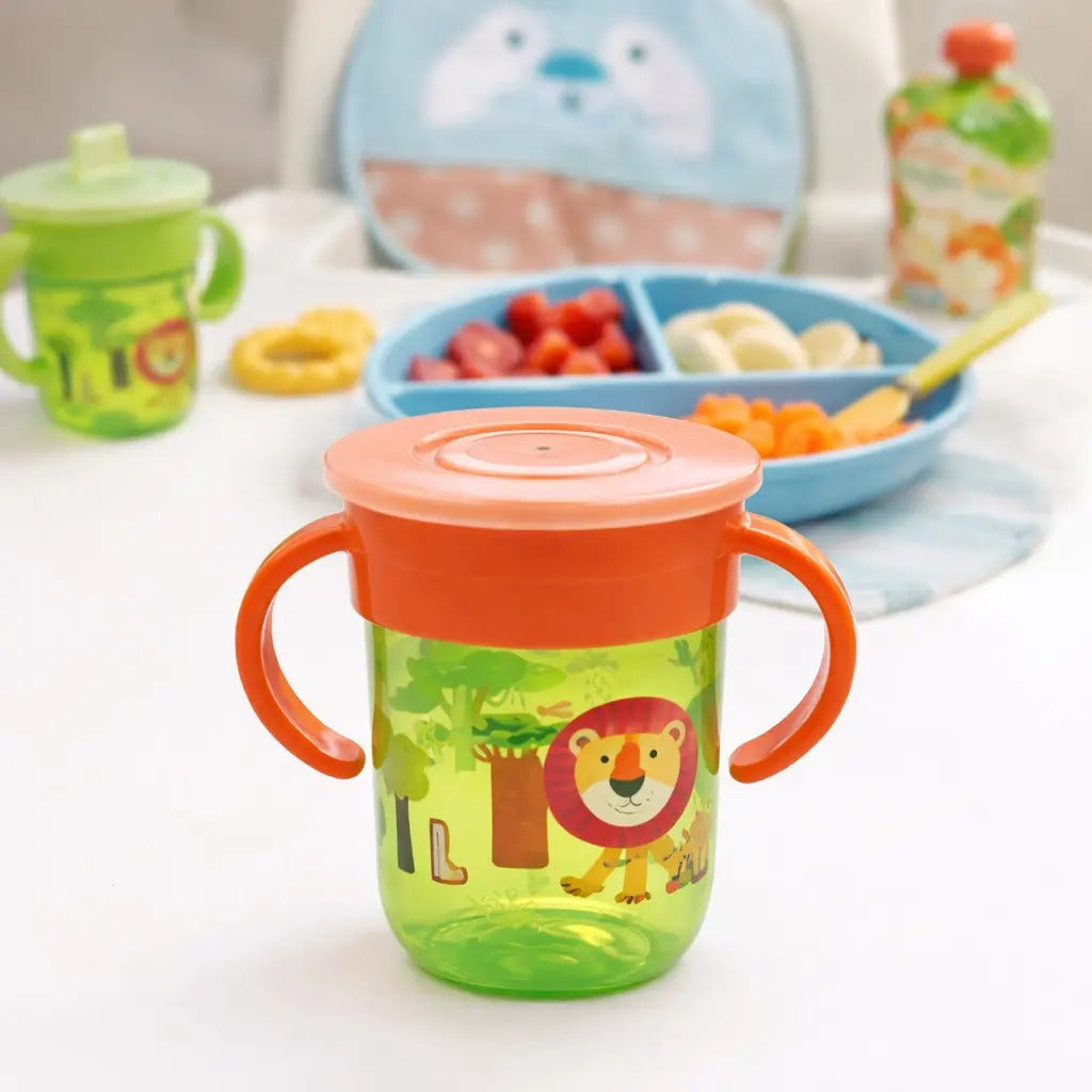 Vaso Antiderrame 250 Ml Entrenador Para Bebé Bpa Free