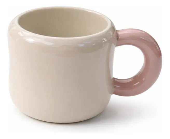Taza Love De Cerámica Con Diseño Romántico 400 Ml